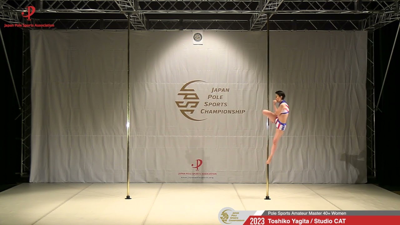 JPSC 2023 03 Pole Sports Amateur Master 40+ Women Toshiko Yagita
