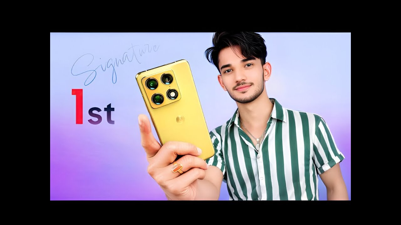 📦 Moto Signature Unboxing | Premium Look & Powerful Performance 🔥
