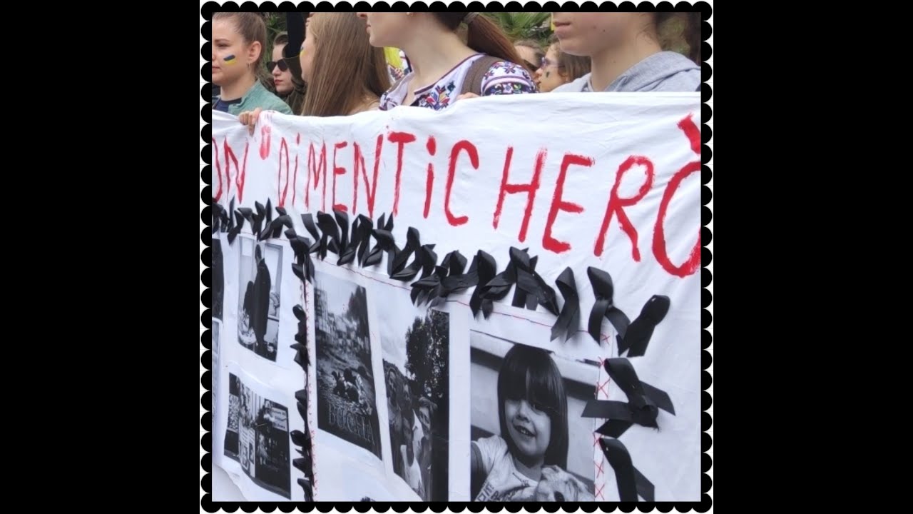 RALLY FOR PEACE @ Milan Italy  ( April 25, 2022)