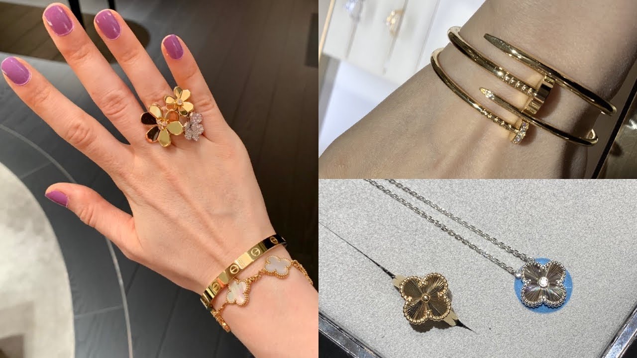 CARTIER & VAN CLEEF AND ARPELS SHOPPING VLOG