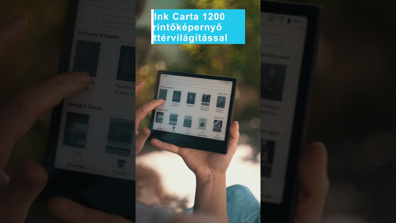 Az &ouml;sszes k&ouml;nyved elf&eacute;r a kezedben! 😮 Onyx BOOX Page 7