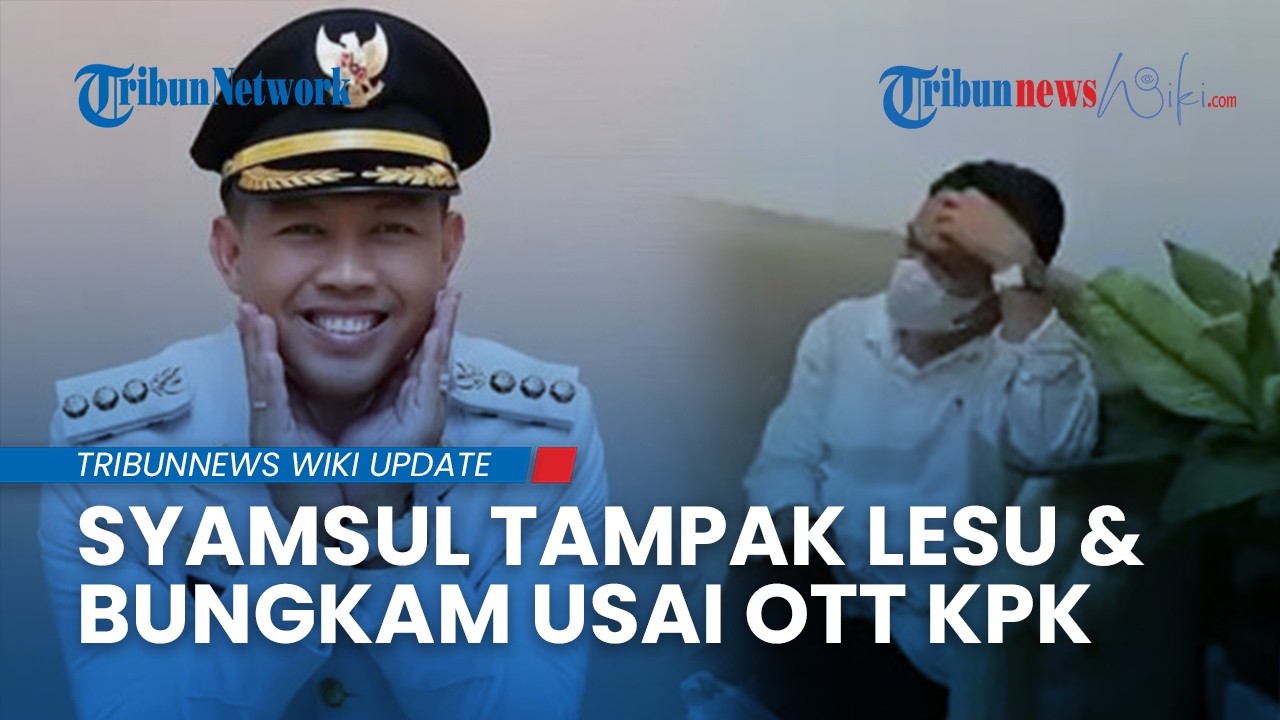 Usai Kena OTT KPK, Bupati Cilacap Syamsul Auliya Tampak Lesu & Bungkam saat Digiring Penyidik