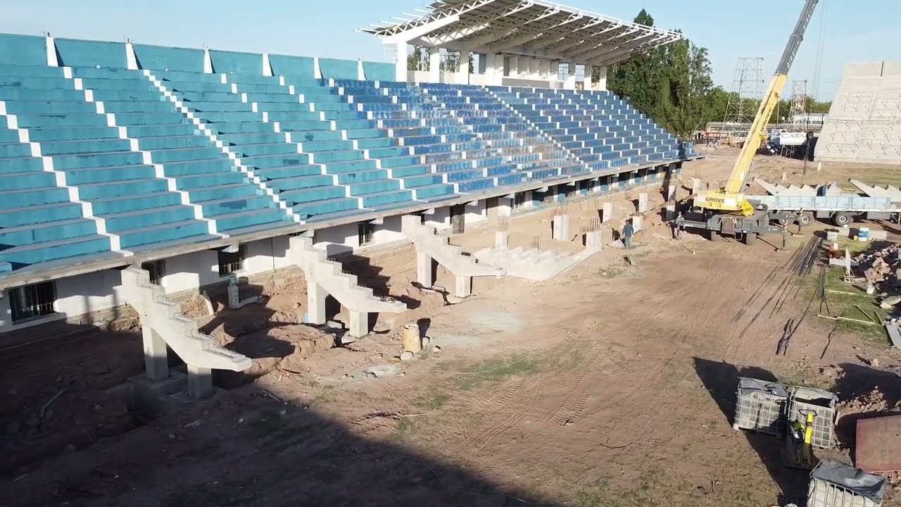Remodelacion Estadio Feliciano Gambarte. Diciembre/2023