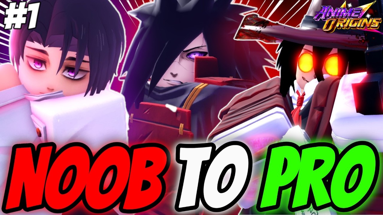 I Went NOOB To PRO In One Video In Anime Origins! (THE MOVIE)