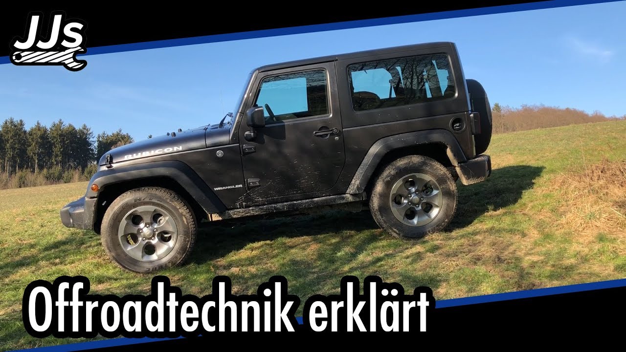 Was macht einen Geländewagen zum Geländewagen? Offroad Technik erklärt! -Bauarten erklärt- JJsGarage