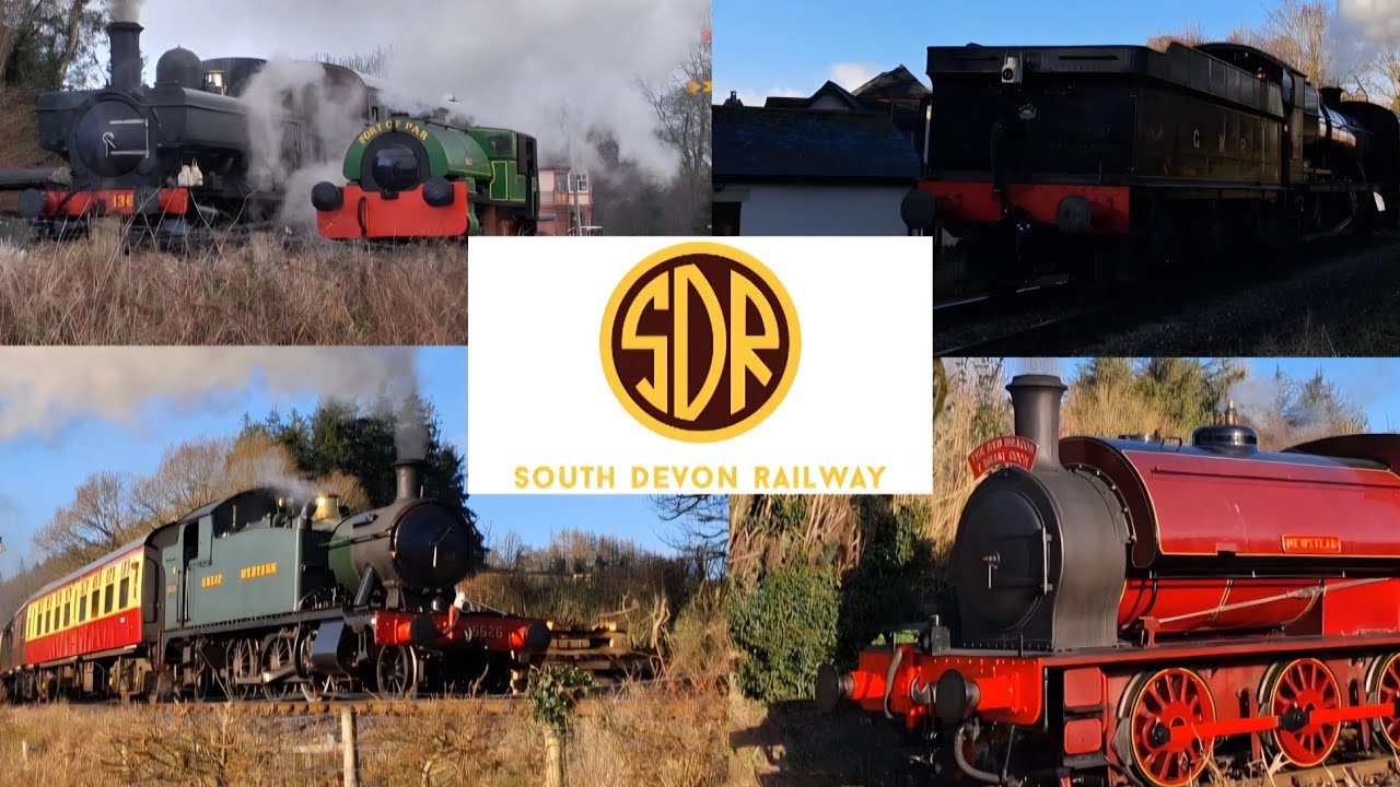The South Devon Railway Winter Steam Gala starring 