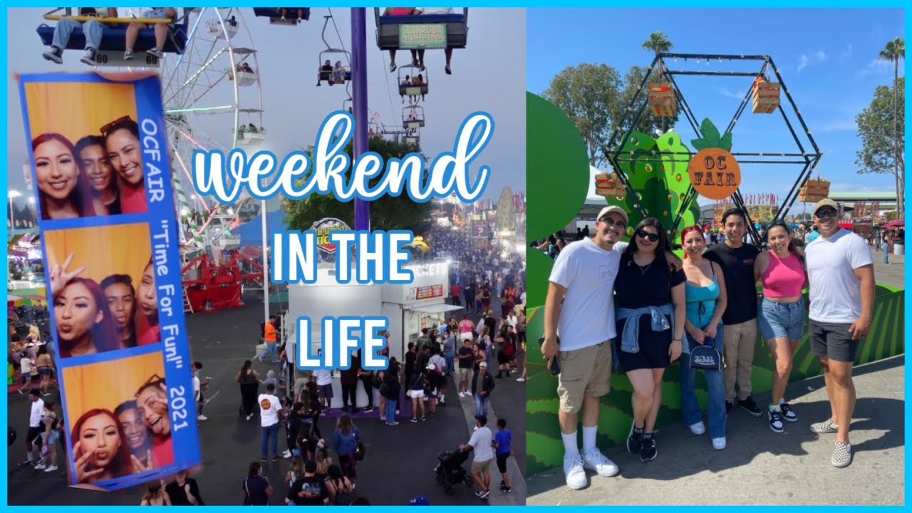 VLOG | SISTERS WEEKEND + OC FAIR!