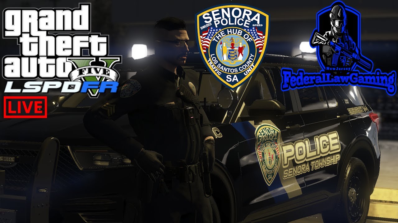 GTA V - LSPDFR - Episode 454 - Senora PD's New Traffic Liveries