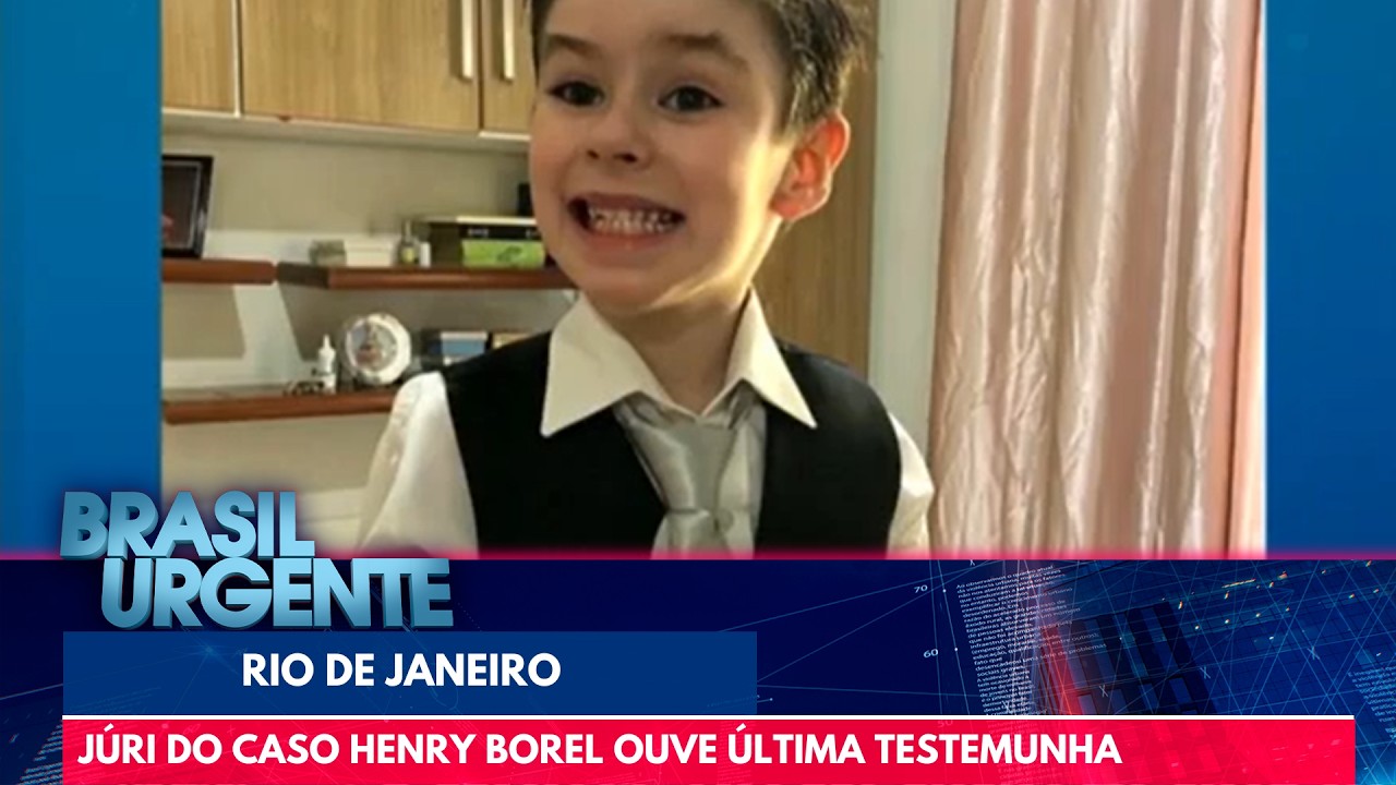 Caso Henry Borel: J&uacute;ri ouve a &uacute;ltima testemunha antes dos debates | Brasil Urgente