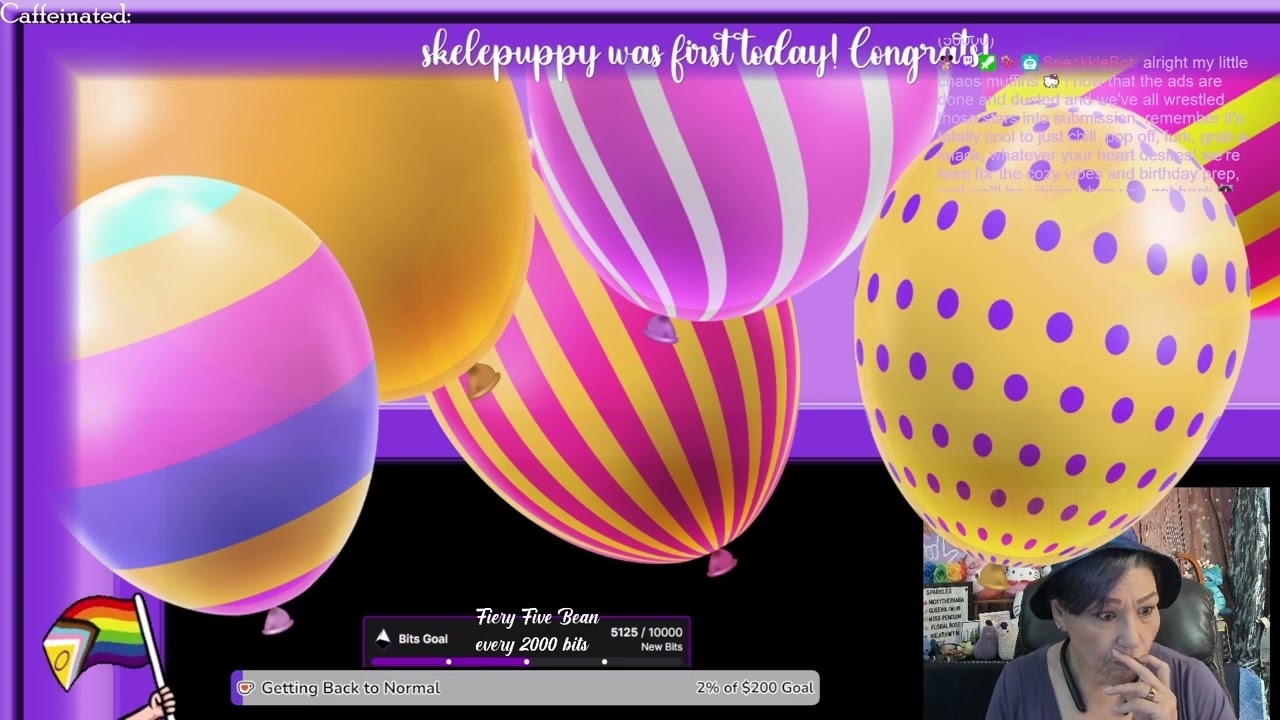 3/12/2026 VOD - Co-working to prep for Birthday Streamathon!