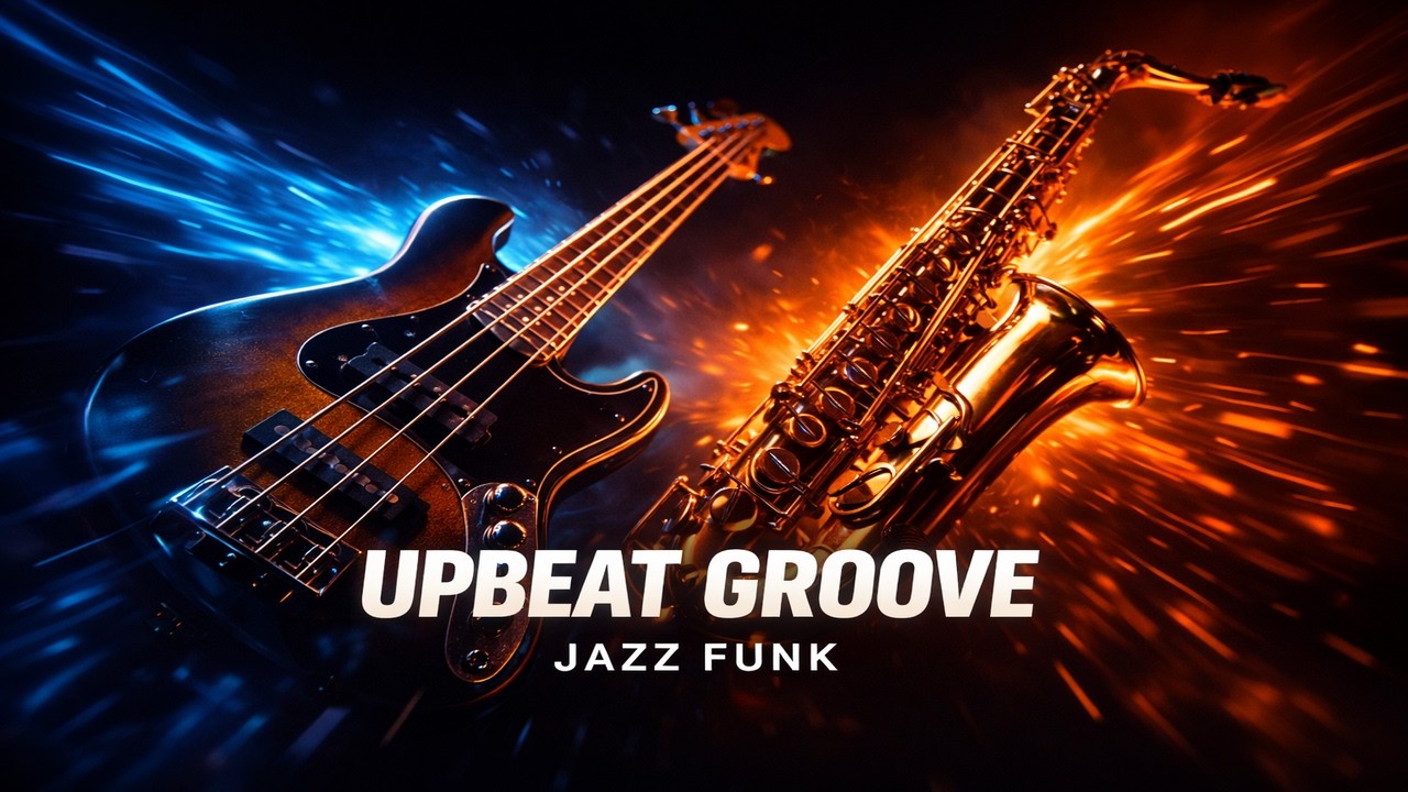 Jazz Funk Instrumental Full Album 🔥 Upbeat Fusion Groove 2026