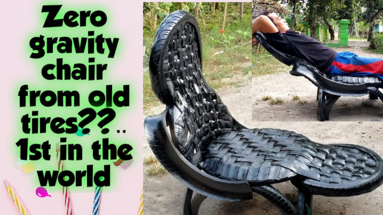 How to make Zero Gravity Chair from old tires