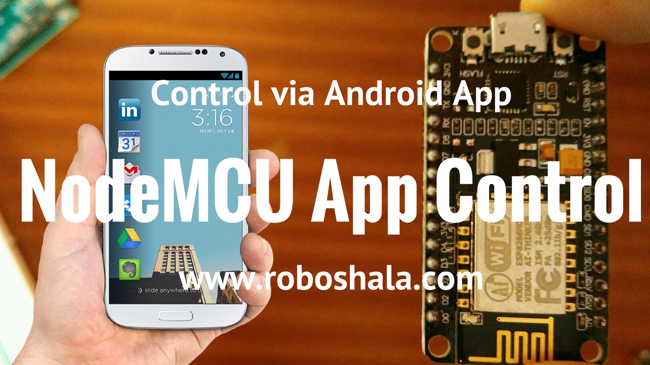 3.NodeMCU Control using App