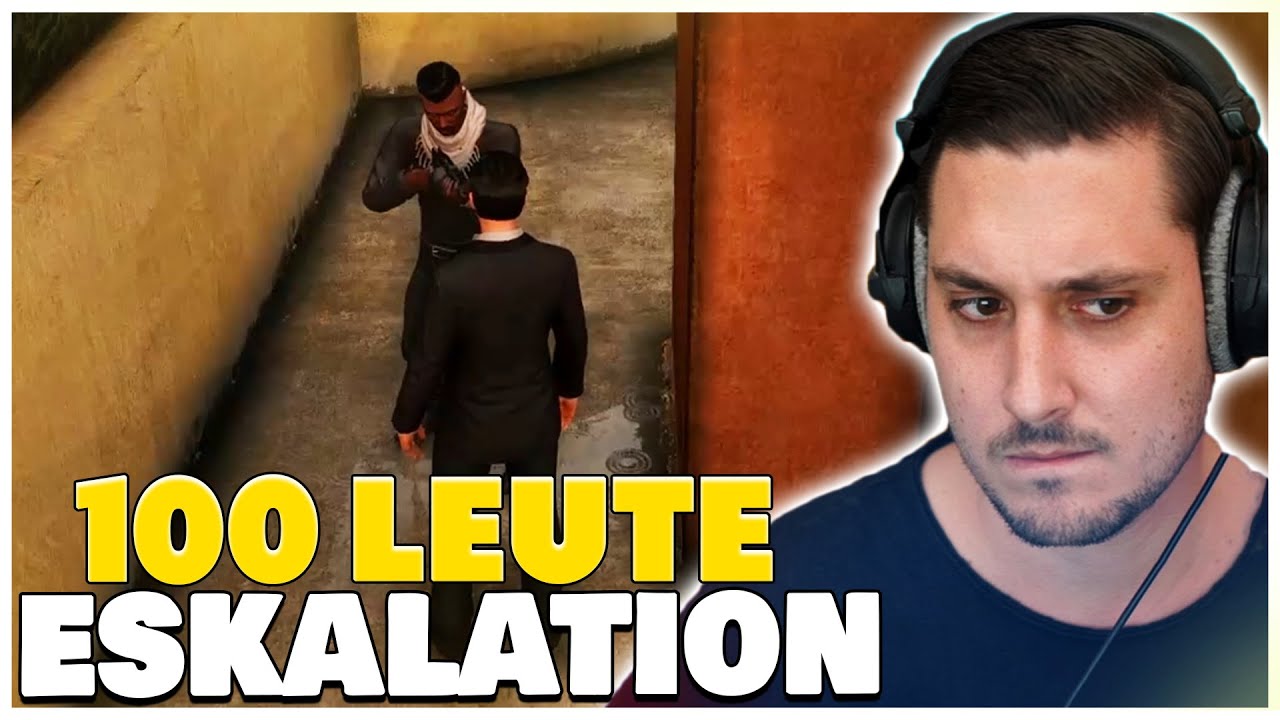 Eskalation mit über 100 Leuten | GTA 5 RP