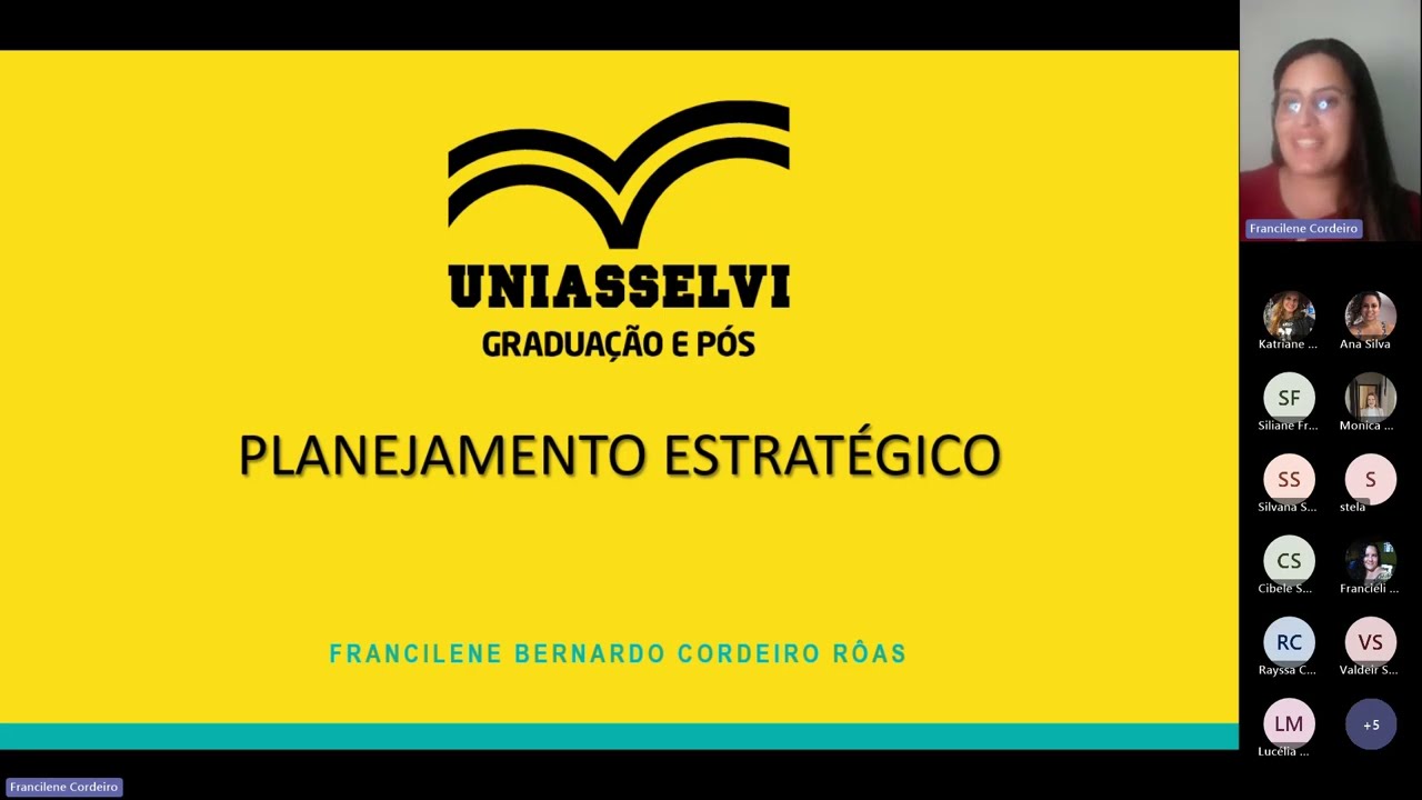Planejamento Estratégico - Unidade 1 - UNIASSELVI