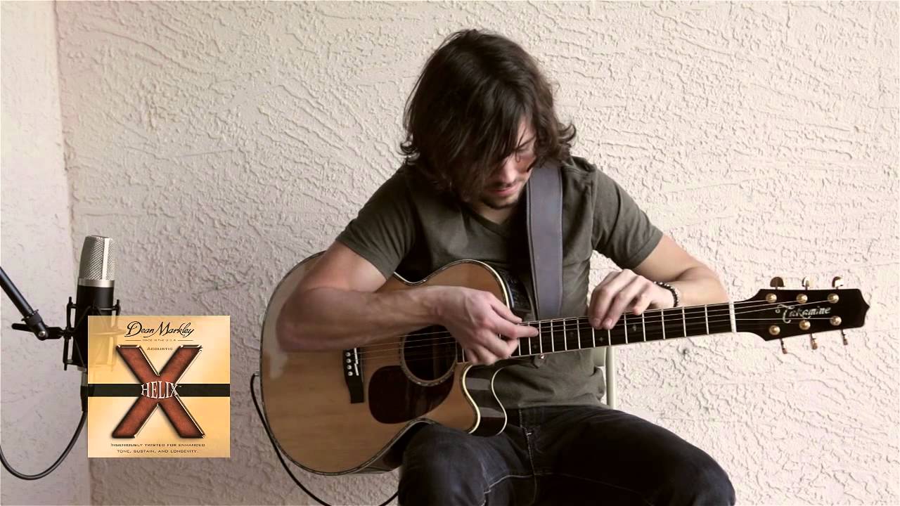 Dean Markley Helix Acoustic Strings Demonstration by Jake Allen