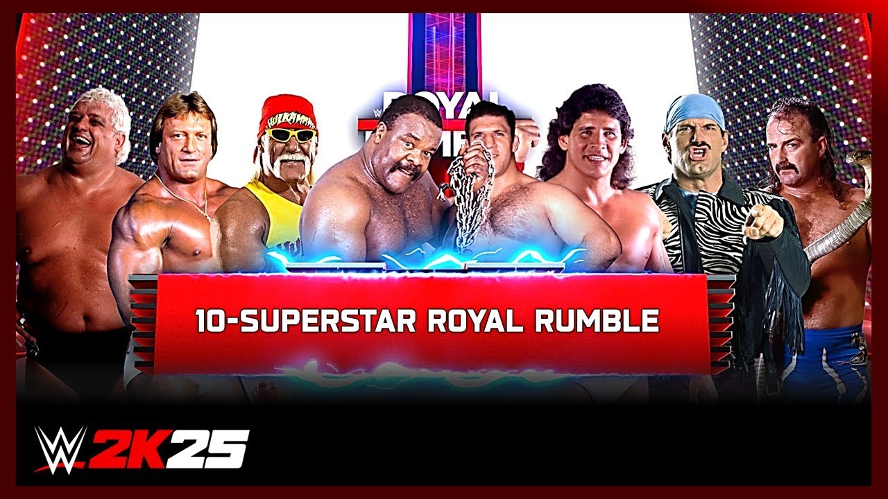 WWE 2K25 | КОРОЛЕВСКАЯ БИТВА (Старая школа)