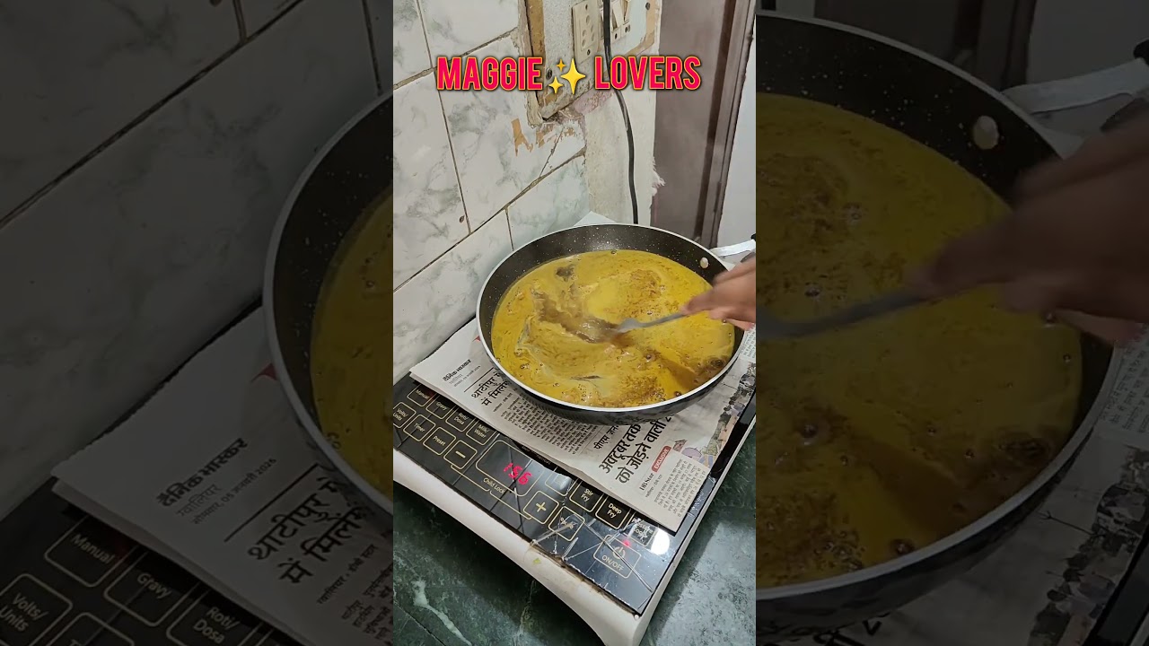 Dry Maggi Recipe 