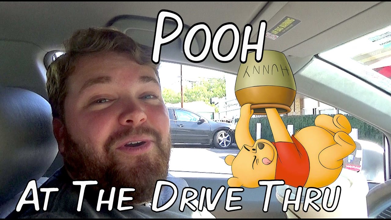Pooh at the Drive Thru