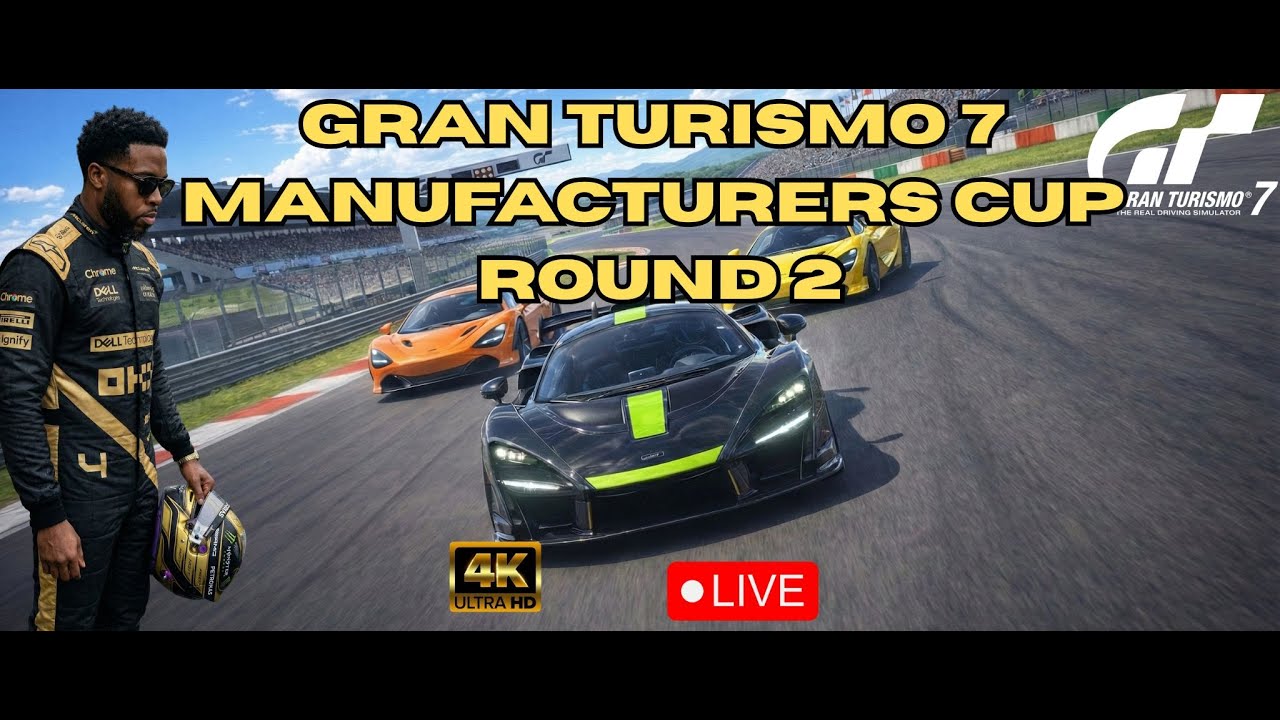 🔴 Gran Turismo 7 Manufacturers Cup Round 2