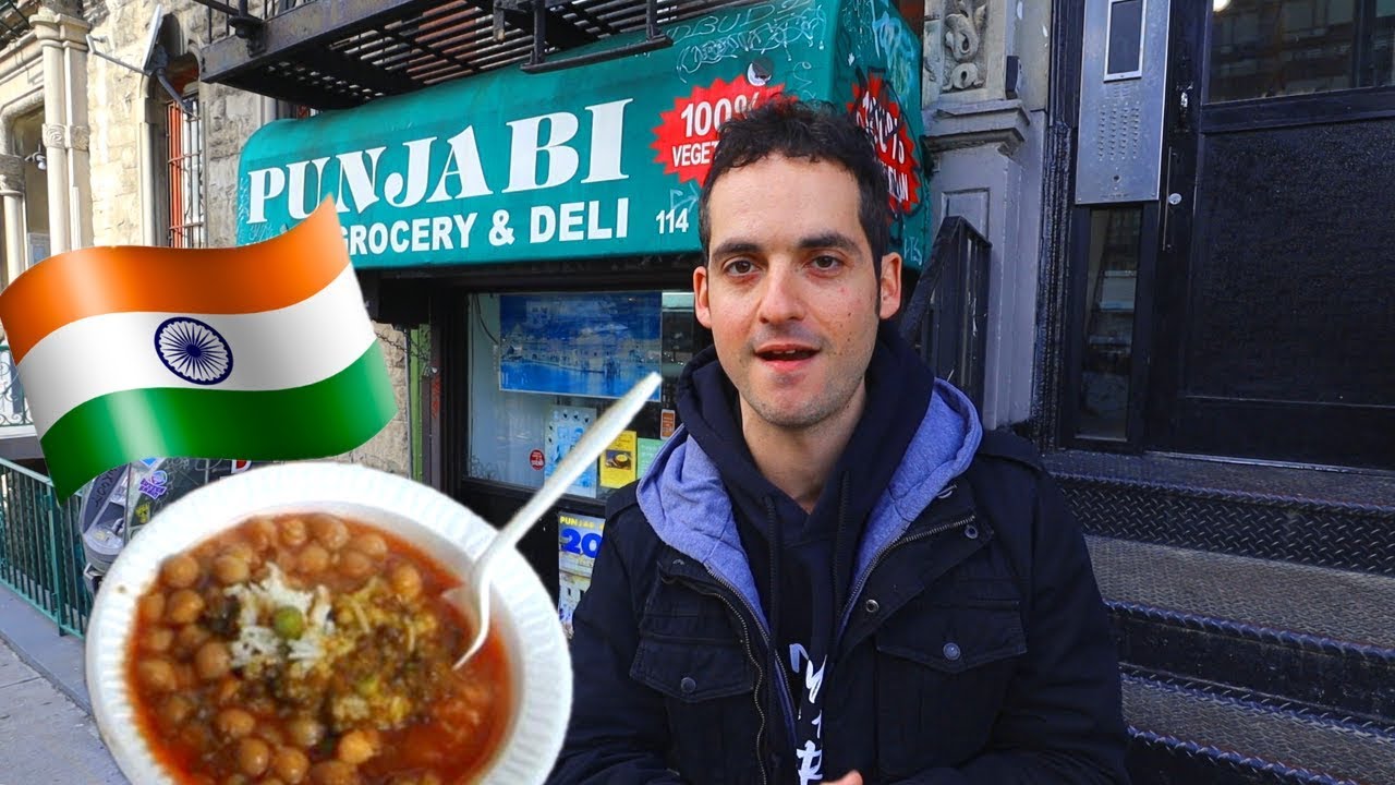 The Amazing $5 Indian Lunch Hidden In An NYC Grocery Store ! 😱 (Living Cheap in New York)