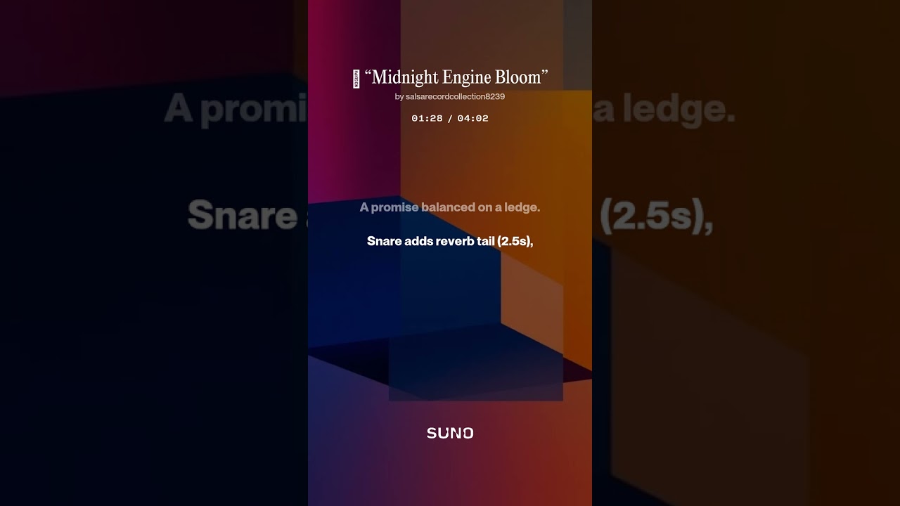 🎵 “Midnight Engine Bloom”