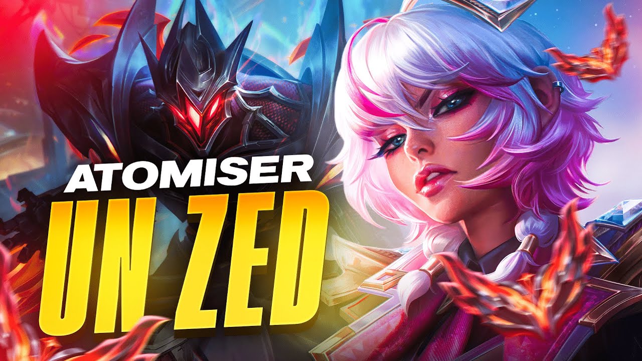 LA TECHNIQUE POUR ATOMISER UN ZED AVEC QIYANA - Qiyana vs Zed