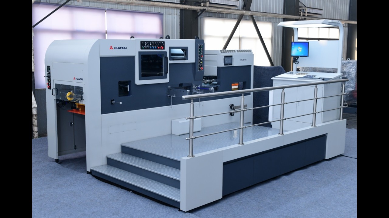 HUATAI HT760T 9000sph high speed foil stamping machine