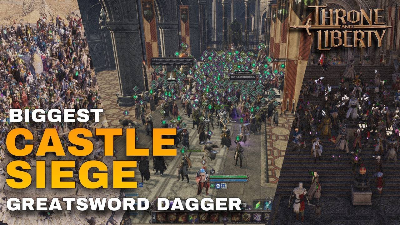 BIGGEST FIRST EVER CASTLE SIEGE EVENT | 1500 + PLAYERS GvG | CLAPPING CHEEKS w/ OneHP Alliance
