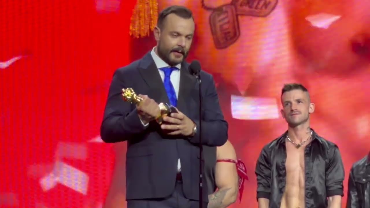 Sir Peter won Performer Of The Year at GayVN Awards 2026