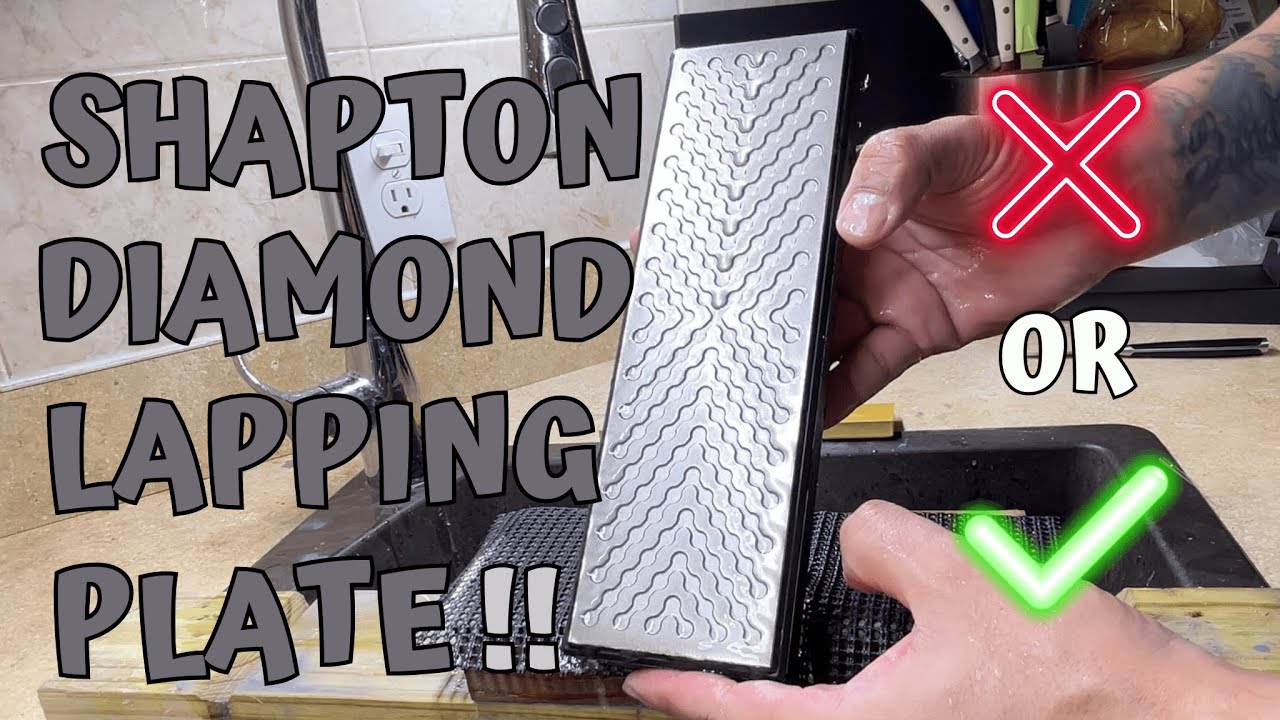 Is the #Shapton Diamond Lapping Plate REALLY Worth It?