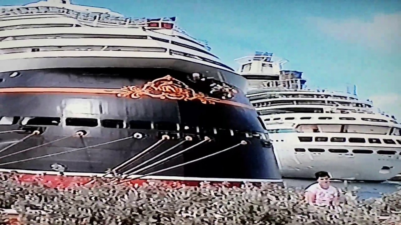 Disney Cruise, Disney Wonder Launch Party, From Disney World onwards to Nassau and Castaway Cay 2003