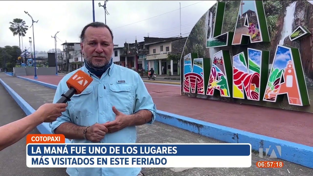 El cantón La Maná fue uno de los sitios más visitados por turistas durante este feriado