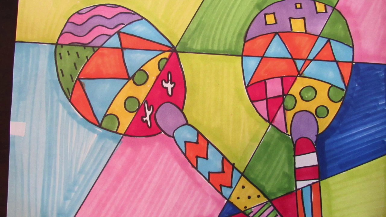 Art with Mr. U - Maracas with Pattern