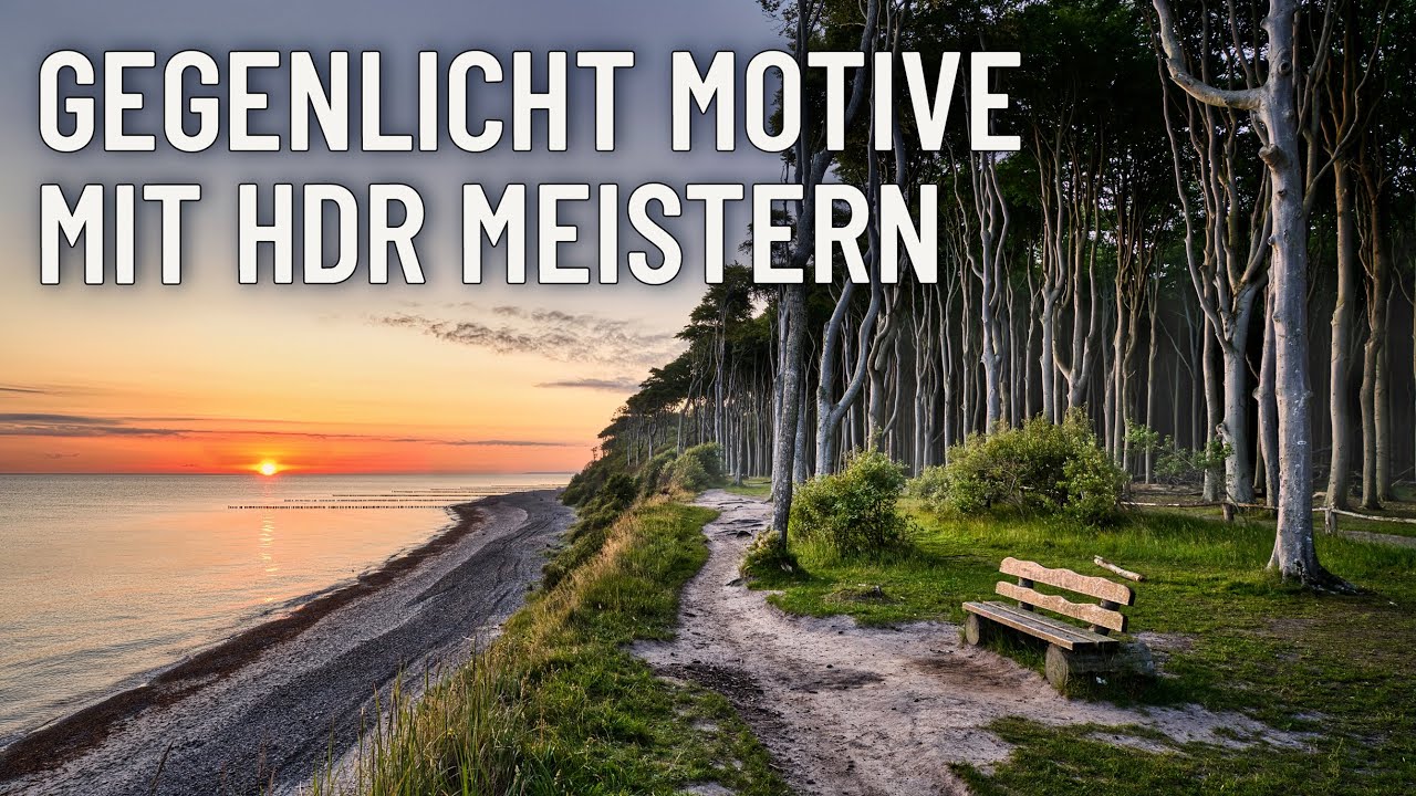 Luminar NEO  ✱  Gegenlicht? Kein Problem  ✱ mit HDR Motive meistern