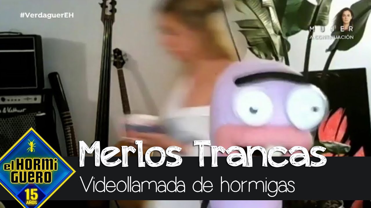Trancas se marca un 'Merlos' en su videollamada - El Hormiguero