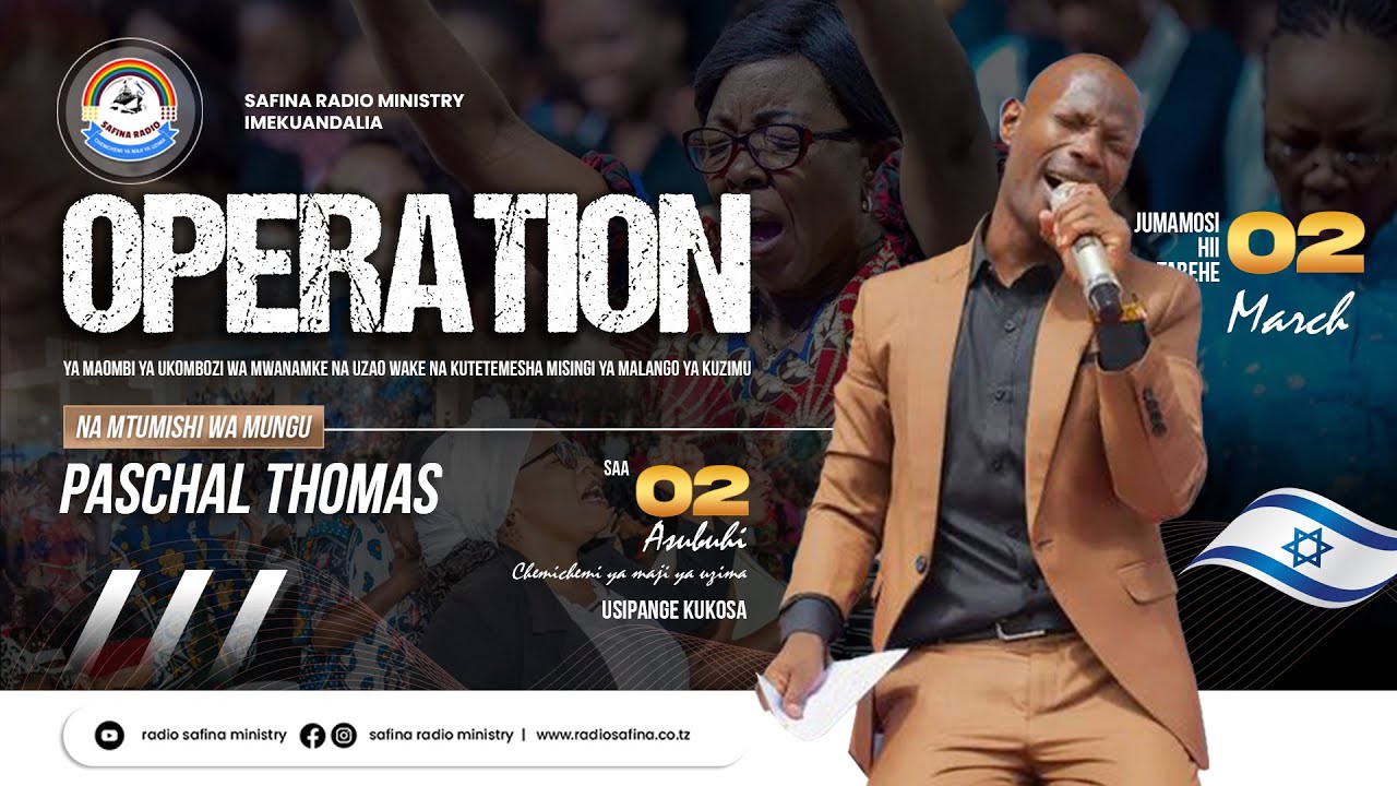 MTUMISHI PASCAL THOMAS - MALANGO YA KUZIMU YANAWEZA KUMILIKI KIZAZI CHA MWANAMKE - TAR:02/03/2024