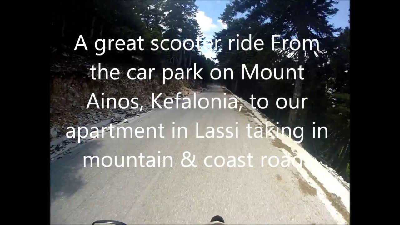 Scooter Ride On Kefalonia 2017