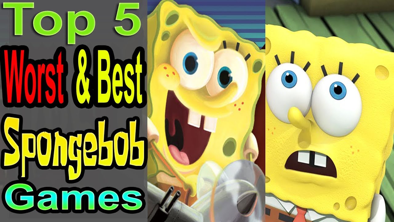 5 Worst/Best Spongebob Games