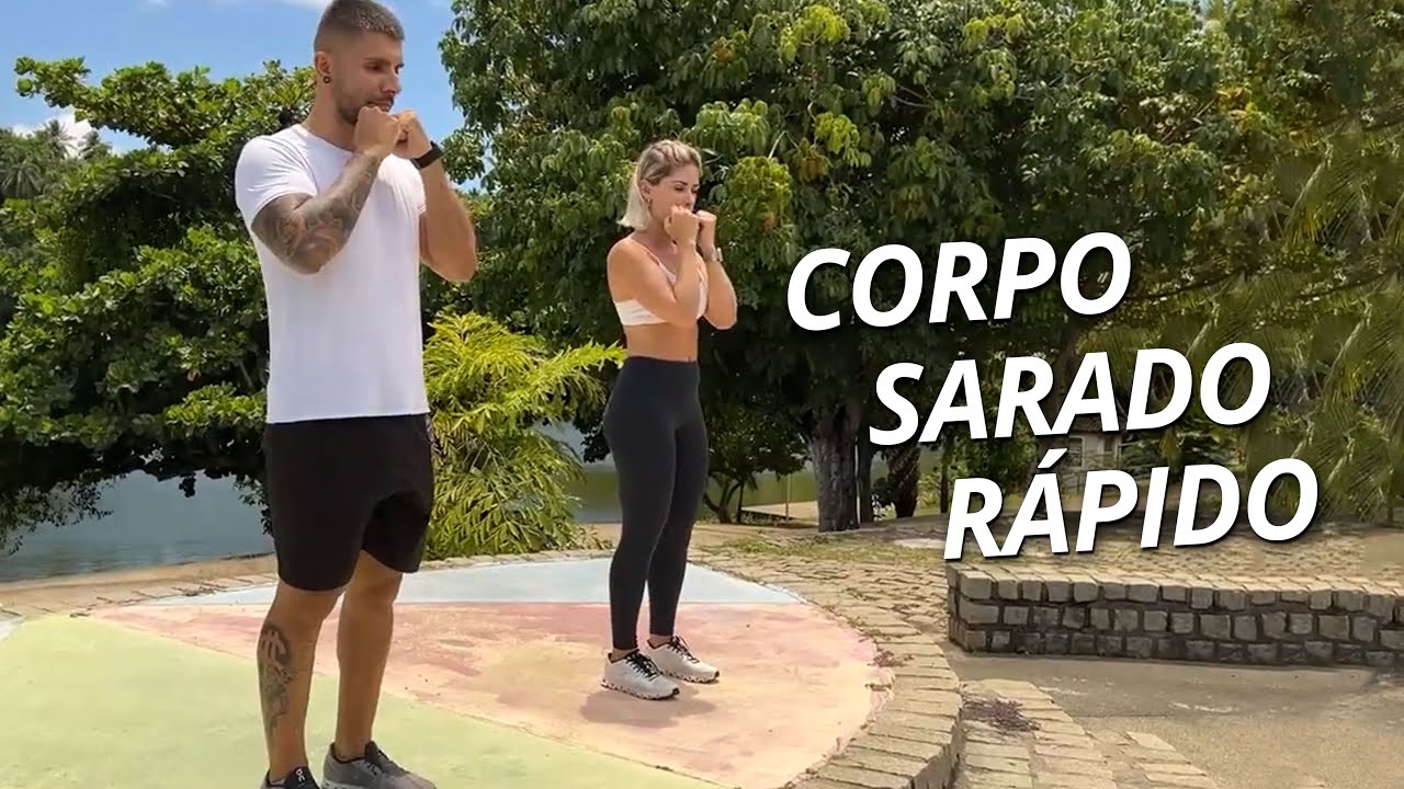 TENHA O CORPO SARADO TREINANDO EM CASA