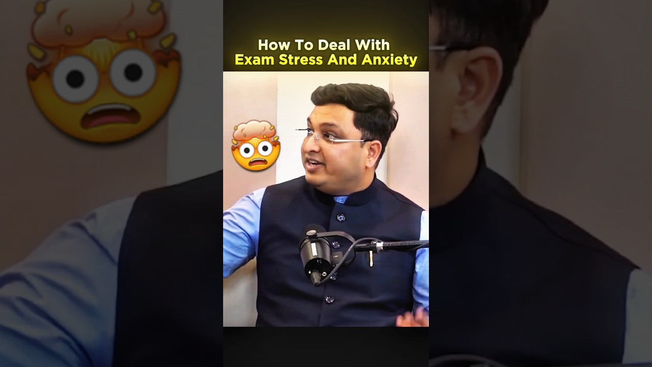 How To Deal With Exam Stress And Anxiety | Exam Pressure @MotionNVSir @SidAcademy #shorts