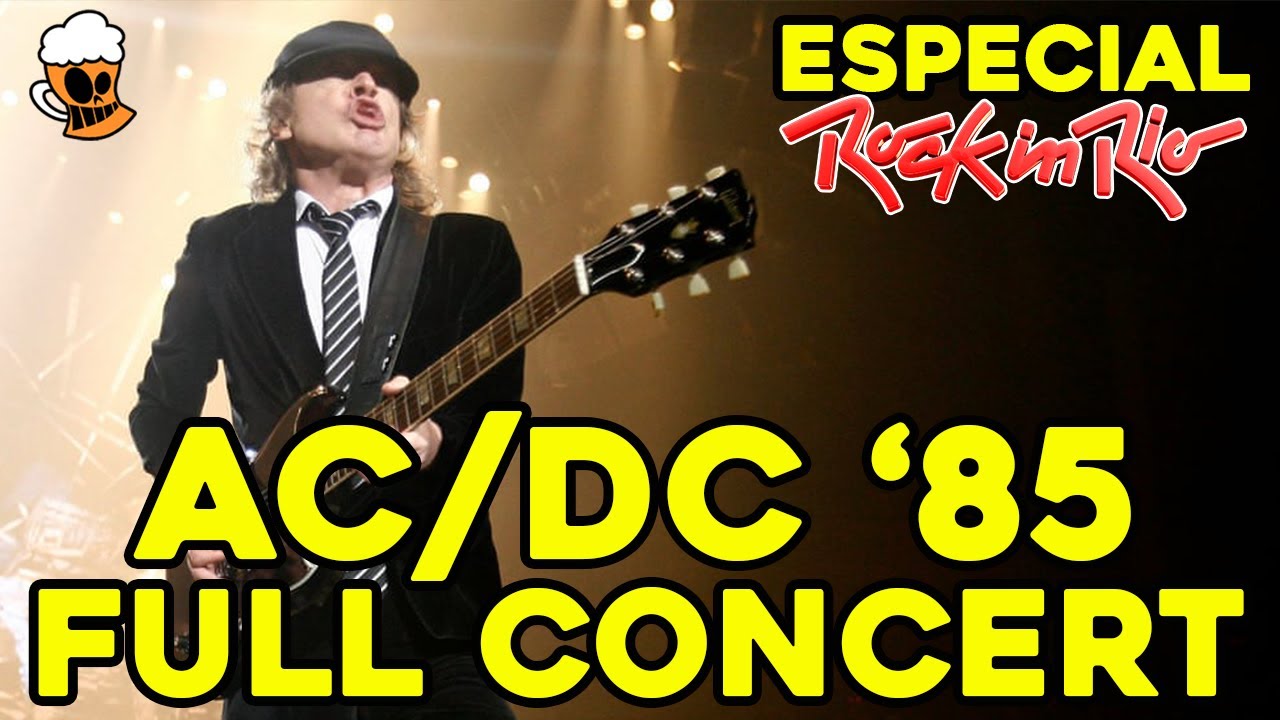 AC/DC: ROCK IN RIO 1985 FULL CONCERT (Broadcast) | TUPFS Shows & Bootlegs #08