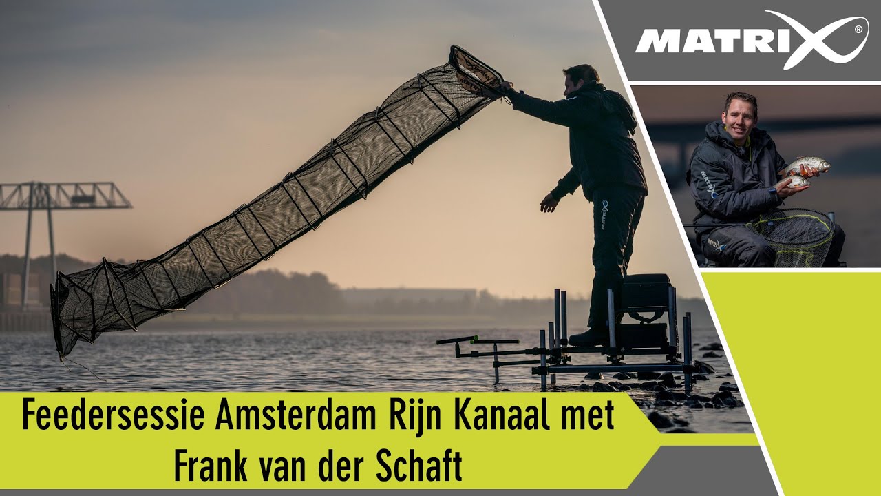 *** Benelux Match Fishing TV *** Feedersessie Amsterdam Rijn Kanaal met Frank van der Schaft