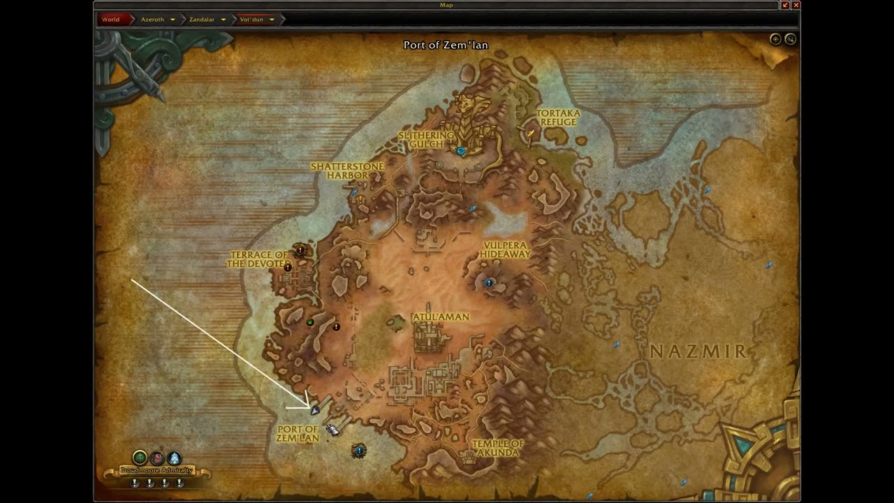 Bajiani the Slick Special Encounter Location in Voldun