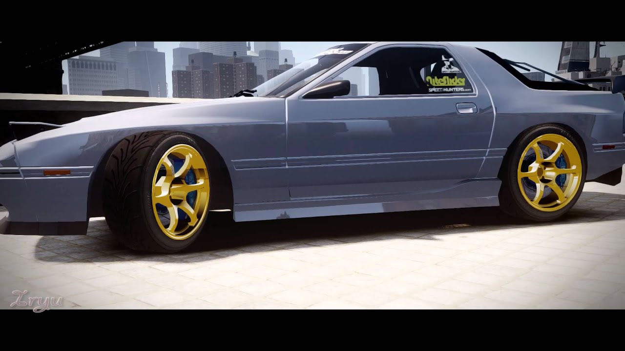 Mazda RX-7 FC3S 【CAR REVIEW SERIES Part 1 in GTA IV by Iryu 】