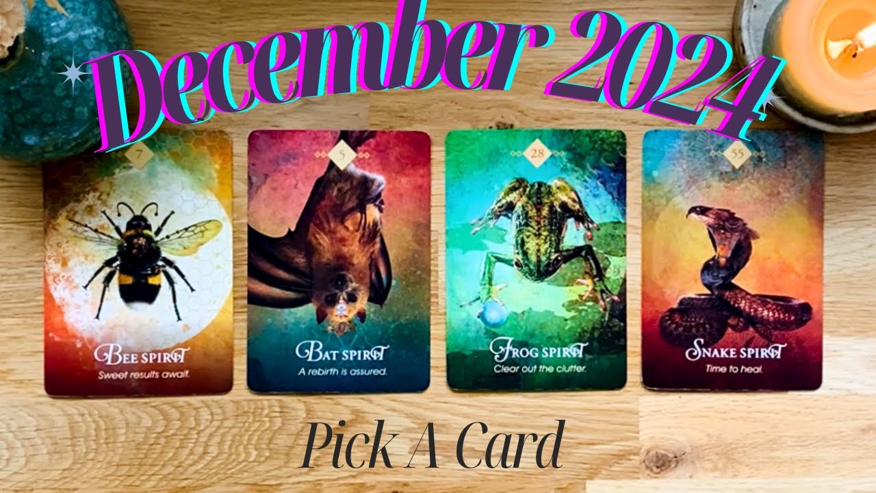 ☃️🦂❄️ DECEMBER 2024 PREDICTIONS ❄️🏹☃️ Pick A Card Tarot Reading