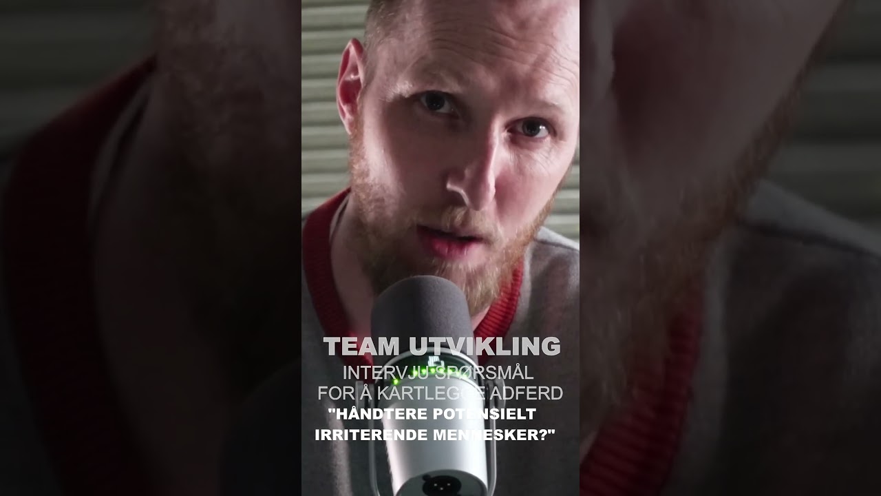Hvordan karlegge hvordan noen håndterer adferd hos andre