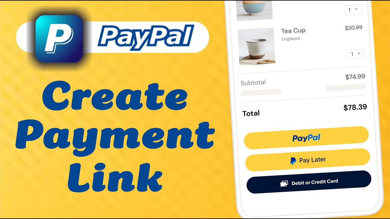 How to Create a PayPal Payment Link or Button To Receive Money for Your Business