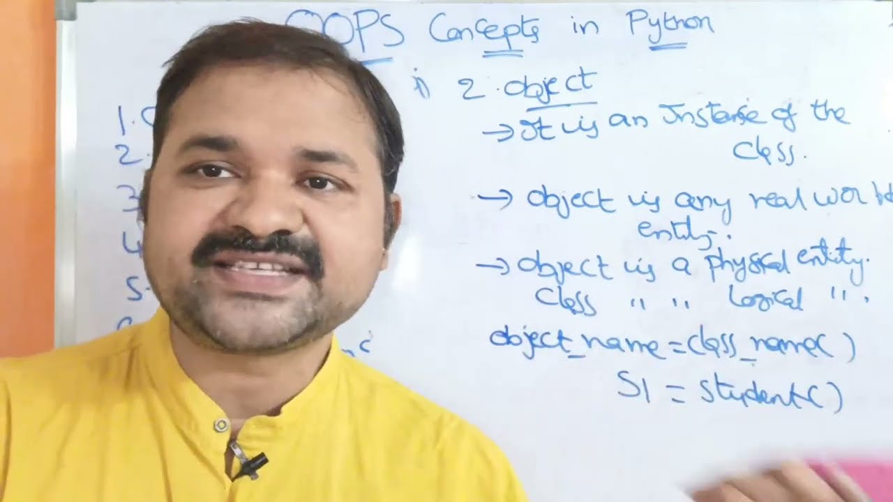 OOP concepts in Python || Object Oriented Programming Concepts in Python