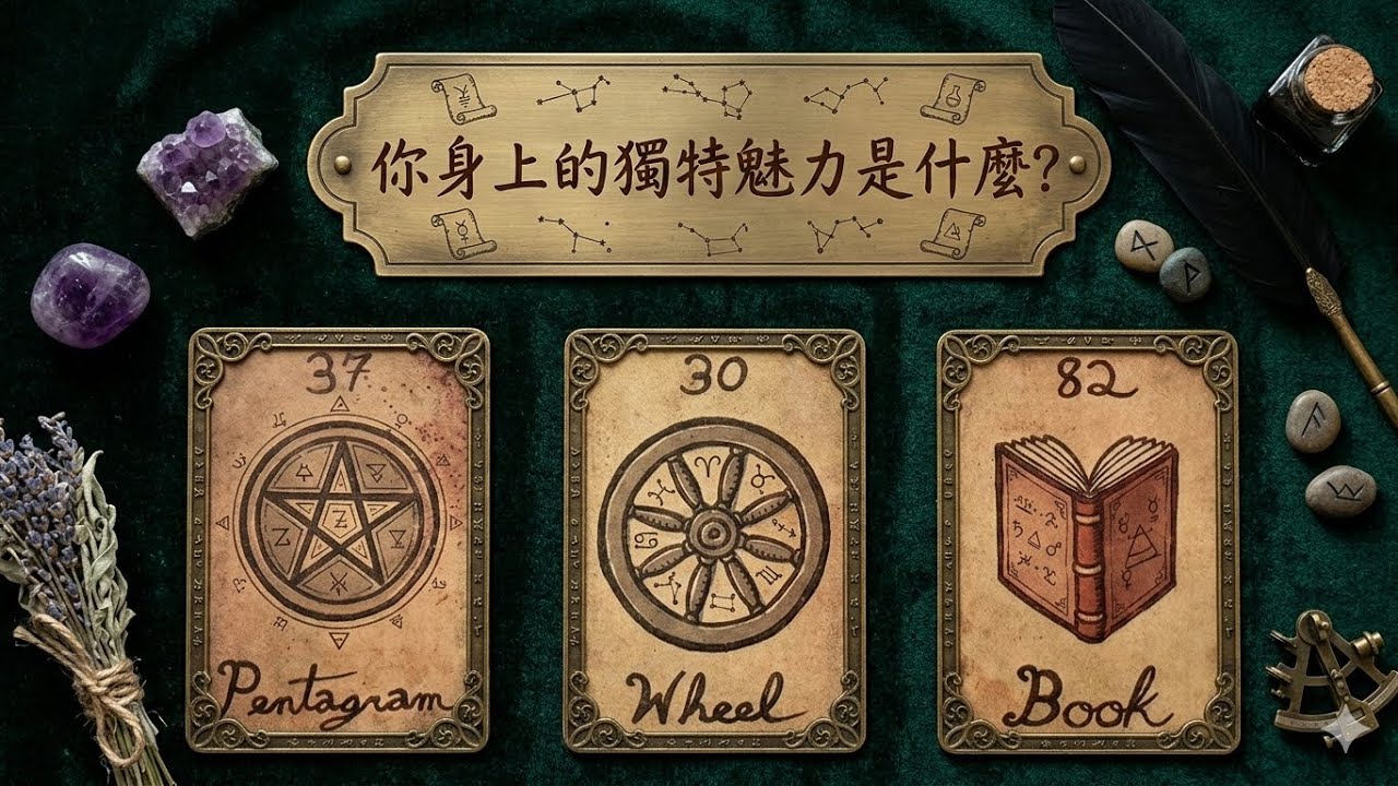 塔羅占卜🔍你身上的獨特魅力是什麼？｜你的優勢還有哪些？